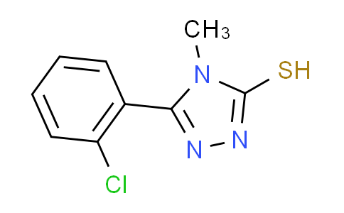 CAS No. 80590-50-7, 5-(2-chlorophenyl)-4-methyl-4H-1,2,4-triazole-3-thiol