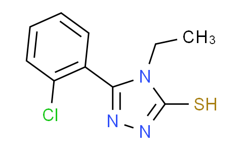 CAS No. 26029-13-0, 5-(2-chlorophenyl)-4-ethyl-4H-1,2,4-triazole-3-thiol