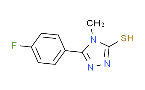 CAS No. 138417-35-3, 5-(4-fluorophenyl)-4-methyl-4H-1,2,4-triazole-3-thiol