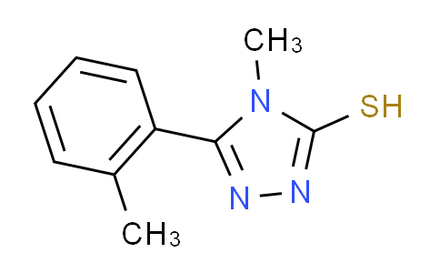 CAS No. 174574-08-4, 4-methyl-5-(2-methylphenyl)-4H-1,2,4-triazole-3-thiol