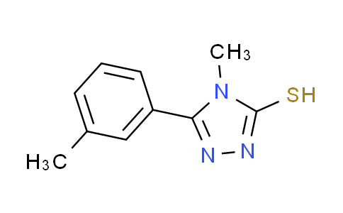 CAS No. 333313-78-3, 4-methyl-5-(3-methylphenyl)-4H-1,2,4-triazole-3-thiol