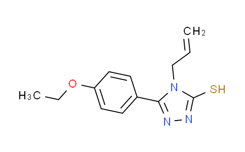 CAS No. 334497-08-4, 4-allyl-5-(4-ethoxyphenyl)-4H-1,2,4-triazole-3-thiol