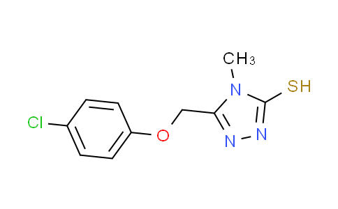 CAS No. 424798-45-8, 5-[(4-chlorophenoxy)methyl]-4-methyl-4H-1,2,4-triazole-3-thiol