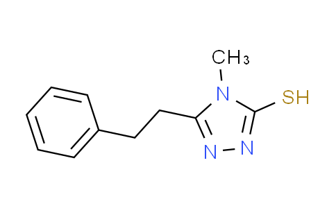 CAS No. 663181-83-7, 4-methyl-5-(2-phenylethyl)-4H-1,2,4-triazole-3-thiol