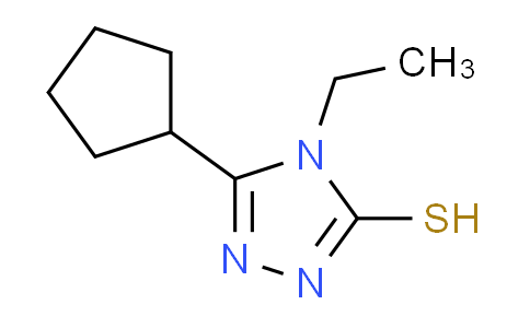 CAS No. 667412-81-9, 5-cyclopentyl-4-ethyl-4H-1,2,4-triazole-3-thiol