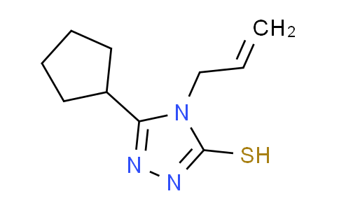 CAS No. 667412-80-8, 4-allyl-5-cyclopentyl-4H-1,2,4-triazole-3-thiol