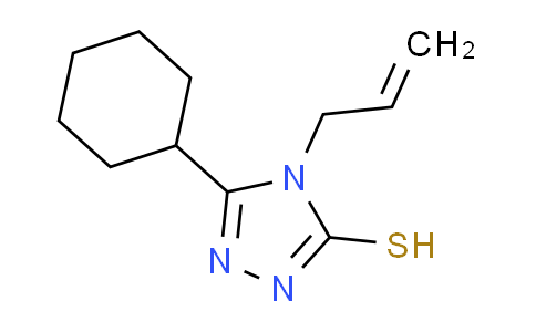 CAS No. 590376-61-7, 4-allyl-5-cyclohexyl-4H-1,2,4-triazole-3-thiol