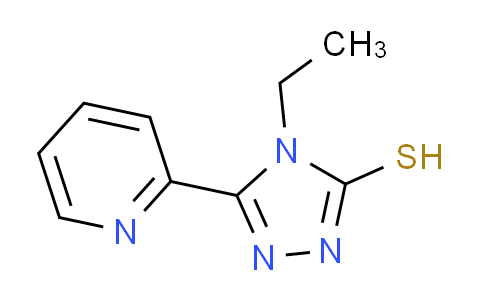 CAS No. 438231-11-9, 4-ethyl-5-pyridin-2-yl-4H-1,2,4-triazole-3-thiol
