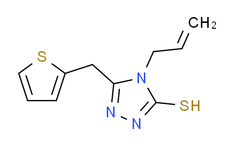 CAS No. 667435-98-5, 4-allyl-5-(2-thienylmethyl)-4H-1,2,4-triazole-3-thiol