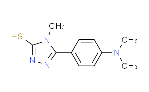 CAS No. 724749-05-7, 5-[4-(dimethylamino)phenyl]-4-methyl-4H-1,2,4-triazole-3-thiol