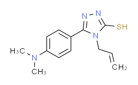 CAS No. 724749-10-4, 4-allyl-5-[4-(dimethylamino)phenyl]-4H-1,2,4-triazole-3-thiol