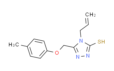 CAS No. 669709-47-1, 4-allyl-5-[(4-methylphenoxy)methyl]-4H-1,2,4-triazole-3-thiol