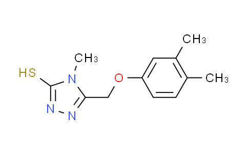 CAS No. 332860-97-6, 5-[(3,4-dimethylphenoxy)methyl]-4-methyl-4H-1,2,4-triazole-3-thiol