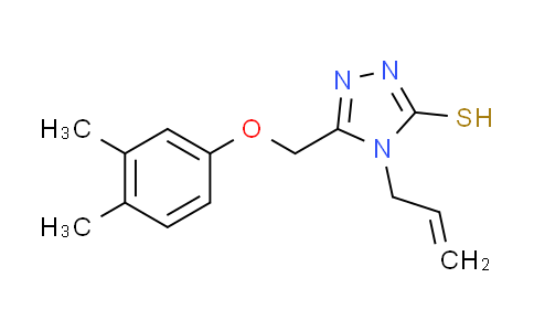 CAS No. 669740-12-9, 4-allyl-5-[(3,4-dimethylphenoxy)methyl]-4H-1,2,4-triazole-3-thiol