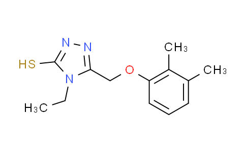 CAS No. 669705-44-6, 5-[(2,3-dimethylphenoxy)methyl]-4-ethyl-4H-1,2,4-triazole-3-thiol