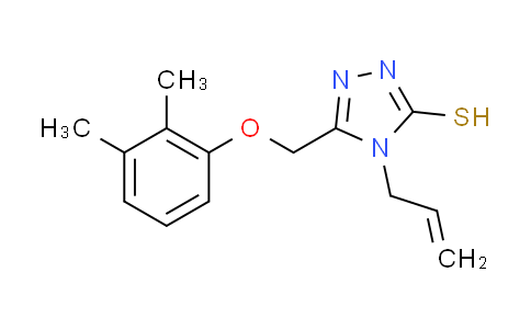 CAS No. 669705-39-9, 4-allyl-5-[(2,3-dimethylphenoxy)methyl]-4H-1,2,4-triazole-3-thiol