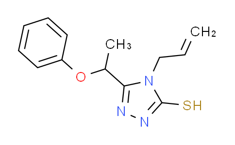CAS No. 669705-40-2, 4-allyl-5-(1-phenoxyethyl)-4H-1,2,4-triazole-3-thiol