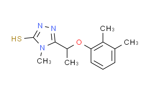 CAS No. 667413-82-3, 5-[1-(2,3-dimethylphenoxy)ethyl]-4-methyl-4H-1,2,4-triazole-3-thiol