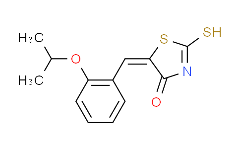 CAS No. 352540-00-2, (5E)-5-(2-isopropoxybenzylidene)-2-mercapto-1,3-thiazol-4(5H)-one