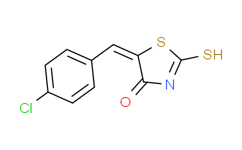 CAS No. 81154-18-9, (5E)-5-(4-chlorobenzylidene)-2-mercapto-1,3-thiazol-4(5H)-one
