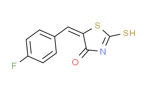 CAS No. 402-93-7, (5E)-5-(4-fluorobenzylidene)-2-mercapto-1,3-thiazol-4(5H)-one