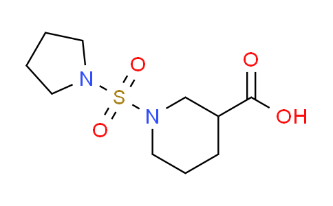 CAS No. 1042640-05-0, 1-(pyrrolidin-1-ylsulfonyl)piperidine-3-carboxylic acid