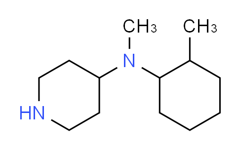 CAS No. 1119452-90-2, N-methyl-N-(2-methylcyclohexyl)piperidin-4-amine