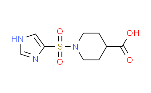 CAS No. 899717-99-8, 1-(1H-imidazol-4-ylsulfonyl)piperidine-4-carboxylic acid