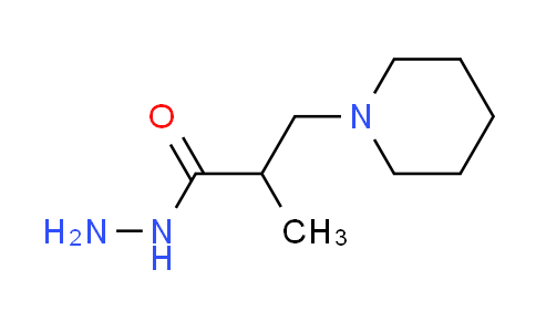 CAS No. 155219-10-6, 2-methyl-3-piperidin-1-ylpropanohydrazide