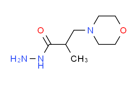 CAS No. 155219-09-3, 2-methyl-3-morpholin-4-ylpropanohydrazide