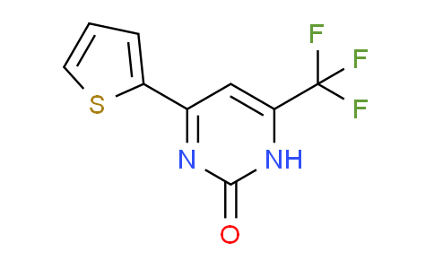 CAS No. 67804-95-9, 4-(2-thienyl)-6-(trifluoromethyl)pyrimidin-2(1H)-one