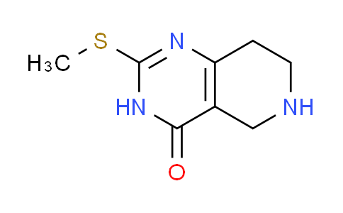 CAS No. 1172749-36-8, 2-(methylthio)-5,6,7,8-tetrahydropyrido[4,3-d]pyrimidin-4(3H)-one