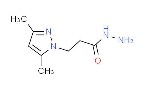 CAS No. 313050-27-0, 3-(3,5-dimethyl-1H-pyrazol-1-yl)propanohydrazide