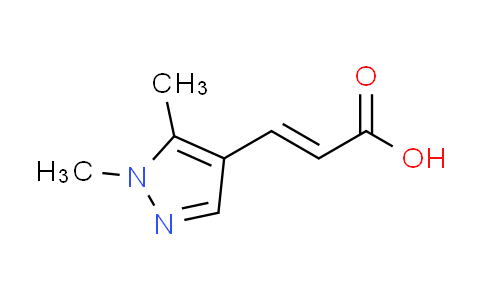 CAS No. 689251-96-5, (2E)-3-(1,5-dimethyl-1H-pyrazol-4-yl)acrylic acid