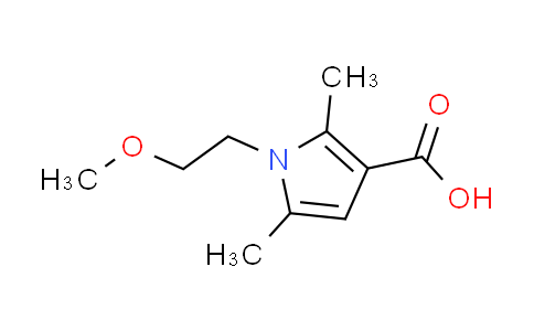 CAS No. 876294-73-4, 1-(2-methoxyethyl)-2,5-dimethyl-1H-pyrrole-3-carboxylic acid