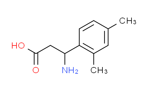 CAS No. 117391-54-5, 3-amino-3-(2,4-dimethylphenyl)propanoic acid