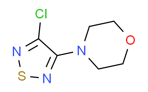 CAS No. 30165-96-9, 4-(4-chloro-1,2,5-thiadiazol-3-yl)morpholine