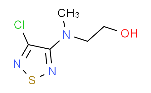 CAS No. 877802-01-2, 2-[(4-chloro-1,2,5-thiadiazol-3-yl)(methyl)amino]ethanol