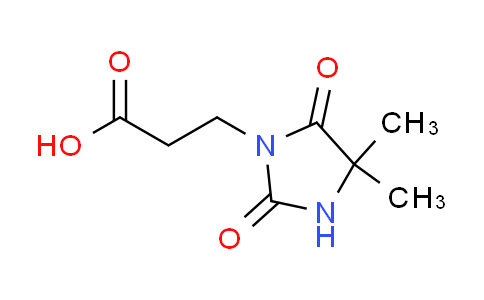 CAS No. 90197-83-4, 3-(4,4-dimethyl-2,5-dioxoimidazolidin-1-yl)propanoic acid