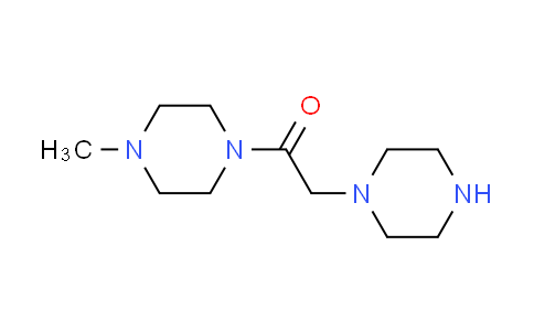 CAS No. 94012-35-8, 1-methyl-4-(piperazin-1-ylacetyl)piperazine