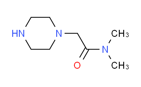 CAS No. 39890-43-2, N,N-dimethyl-2-piperazin-1-ylacetamide