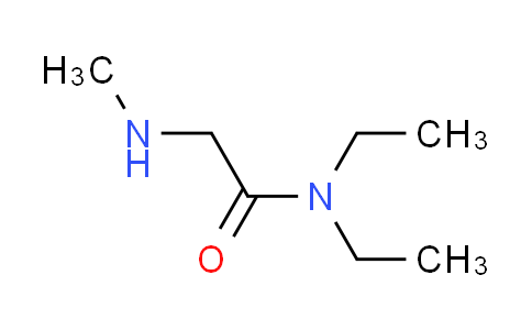 CAS No. 44897-15-6, N~1~,N~1~-diethyl-N~2~-methylglycinamide