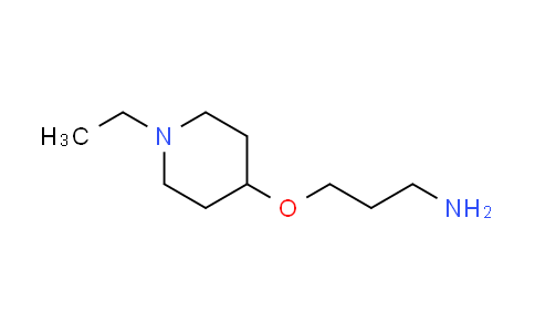 CAS No. 1171598-96-1, 3-[(1-ethylpiperidin-4-yl)oxy]propan-1-amine