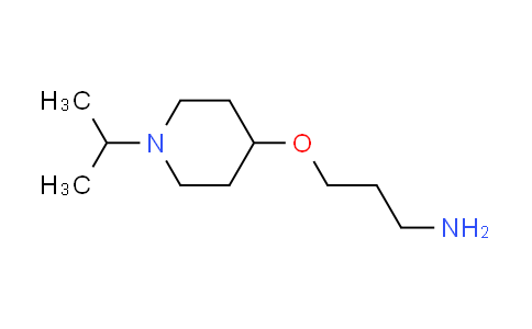 CAS No. 1171385-26-4, 3-[(1-isopropylpiperidin-4-yl)oxy]propan-1-amine
