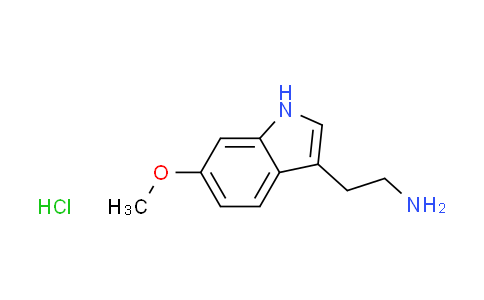 CAS No. 2736-21-2, [2-(6-methoxy-1H-indol-3-yl)ethyl]amine hydrochloride