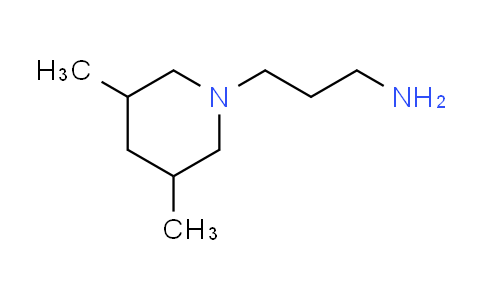 CAS No. 878657-11-5, 3-(3,5-dimethylpiperidin-1-yl)propan-1-amine