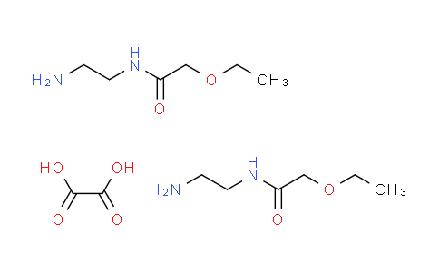 CAS No. 1609407-99-9, N-(2-aminoethyl)-2-ethoxyacetamide oxalate (2:1)