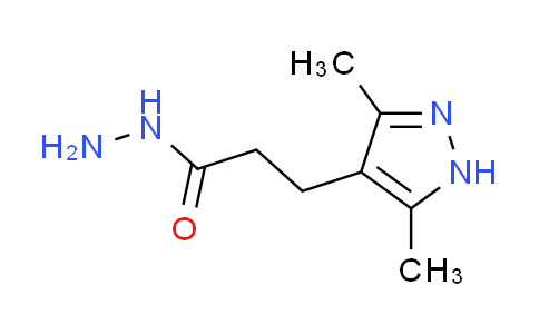 CAS No. 634884-72-3, 3-(3,5-dimethyl-1H-pyrazol-4-yl)propanohydrazide