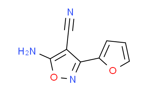 CAS No. 933219-27-3, 5-amino-3-(2-furyl)isoxazole-4-carbonitrile