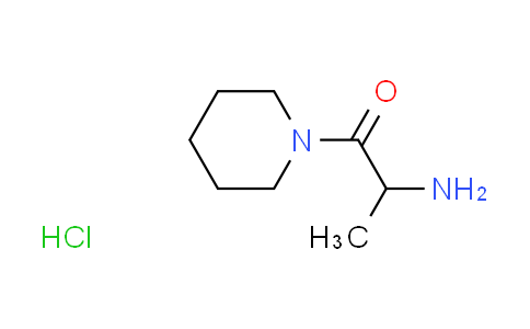 CAS No. 1097653-04-7, [1-methyl-2-oxo-2-(1-piperidinyl)ethyl]amine hydrochloride